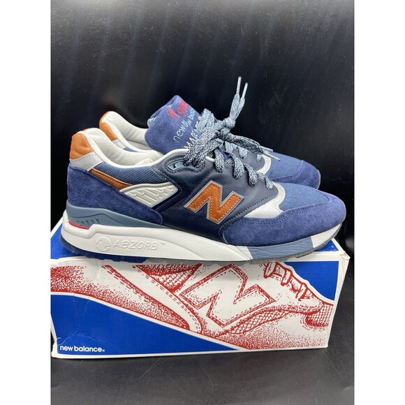 New Balance 998 \'Distinct Retro Ski\' Men’s Size 9.5 (M998DSNG) VNDS OG ALL CLEAN main image 6